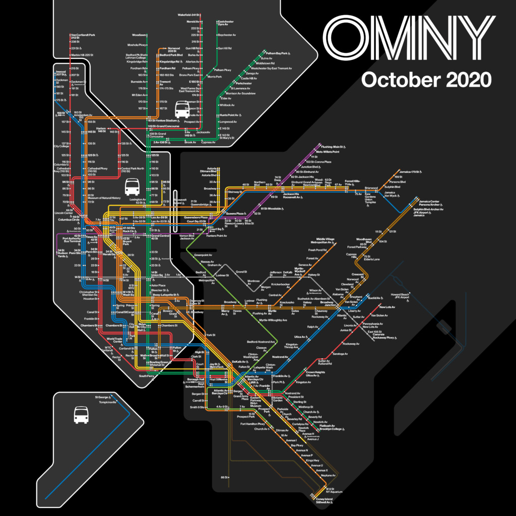 OMNY october 2020 map